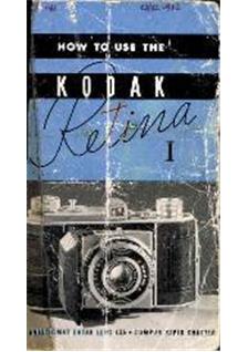 Kodak Retina 1 manual. Camera Instructions.